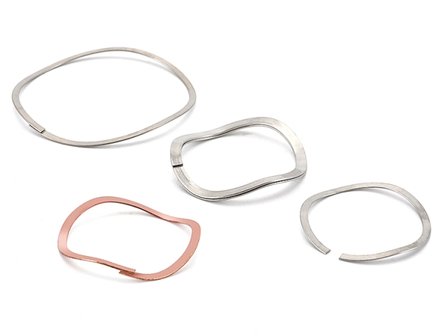 Single-Turn Wave Spring Washers