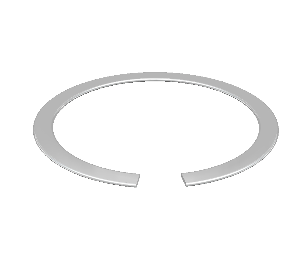 Single-Layer Inner and Outer Diameter Locking Rings